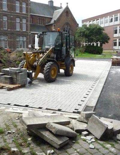 Vallons nivelles | pose-de-paves-beton-klinker