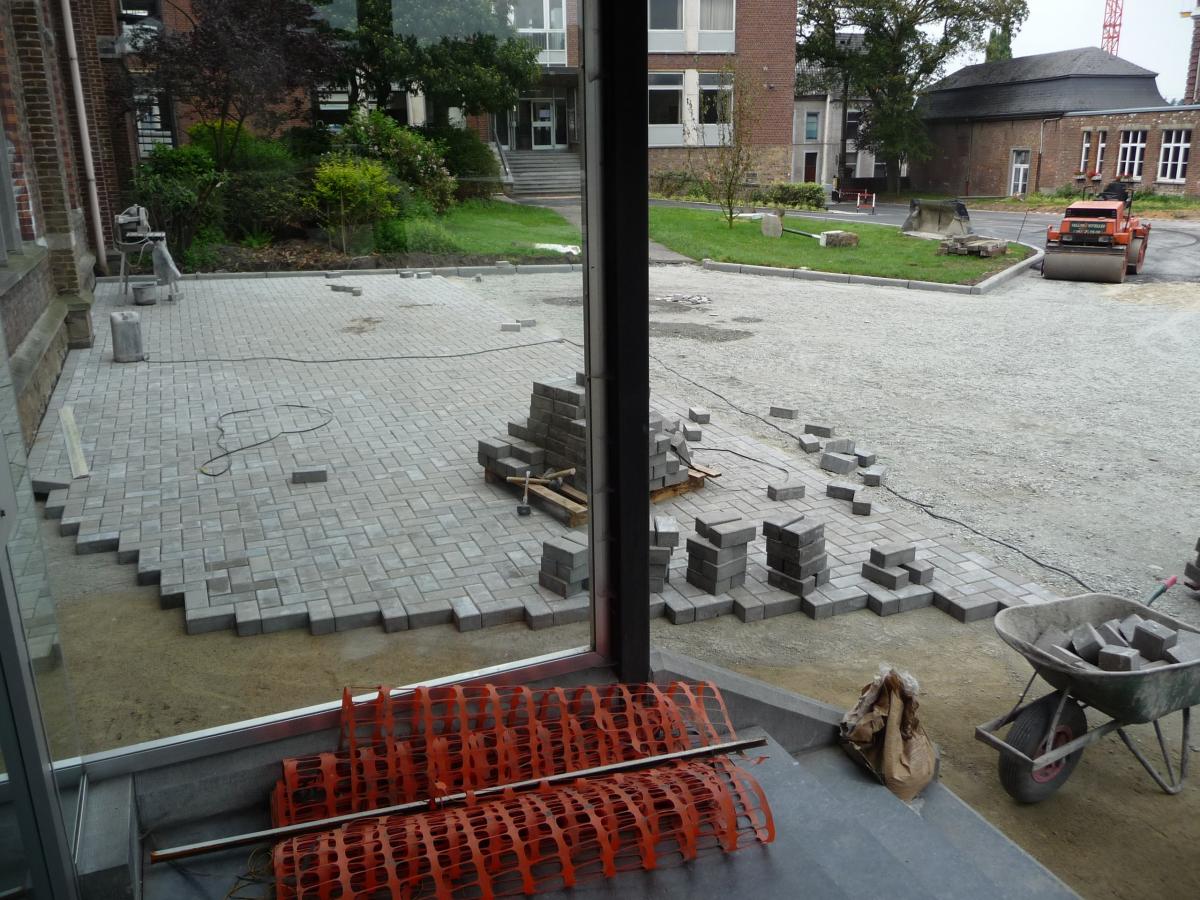 Vallons nivelles | pose-de-paves-en-beton